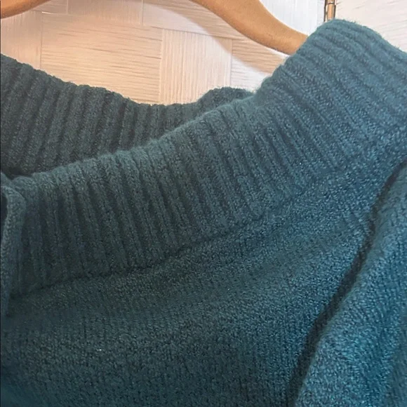 Time and Tru Dark Green Hooded Knit Jogger Set - Picture 8 of 8